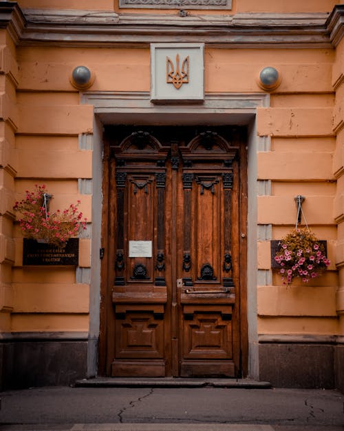 Wooden Door in a Tenement