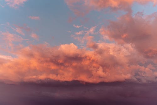 Scenic Cloudscape at Sunset 