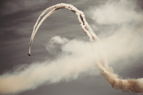 Kostnadsfri bild av flygande, Flygfotografering, flyguppvisning