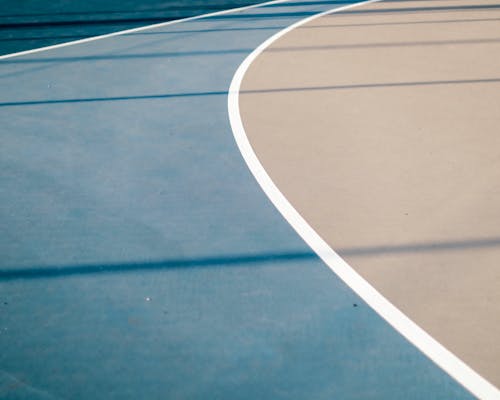 A Basketball Court Surface
