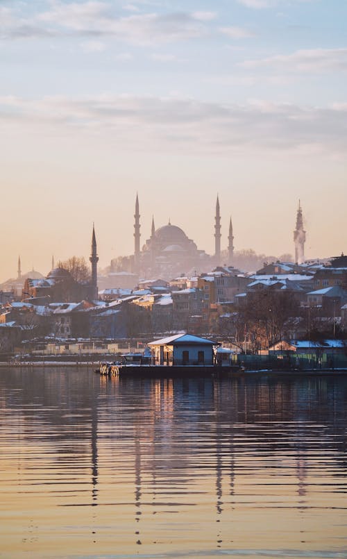 Istanbul Sea Coast in Winter
