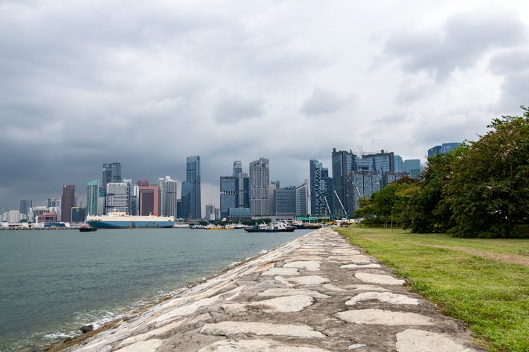 Sea Shore Of Singapore