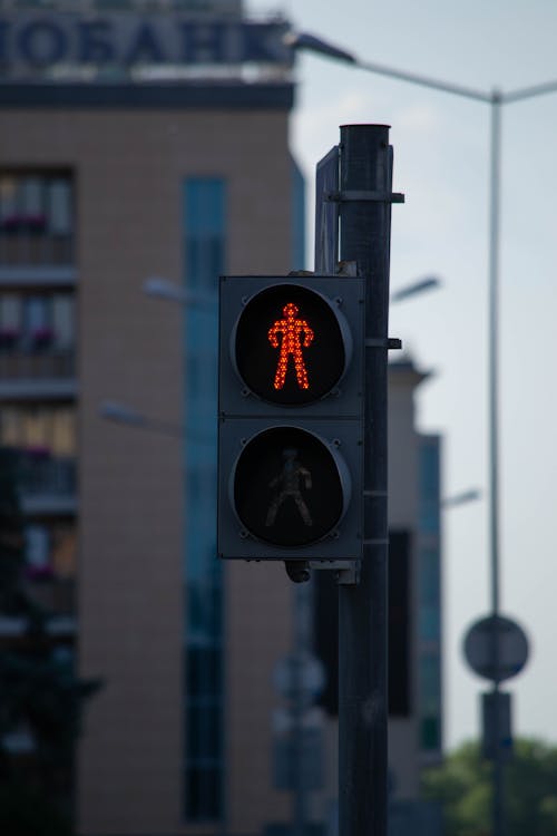 Red Pedestrian Light