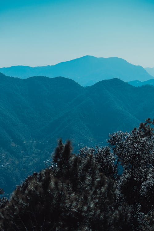 喜马偕尔邦, 美丽的大自然, 藍山 的 免费素材图片