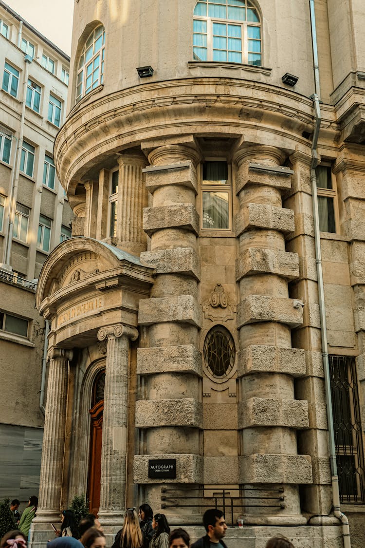 Entrance Of Deutsche Orientbank In Istanbul