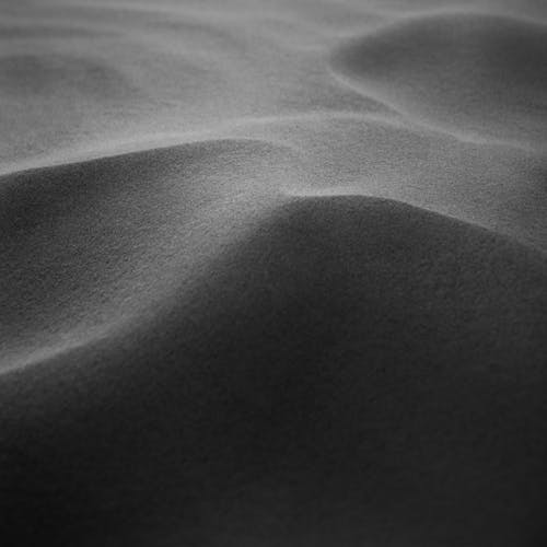 คลังภาพถ่ายฟรี ของ ขาวดำ, ทราย, ทะเลทราย