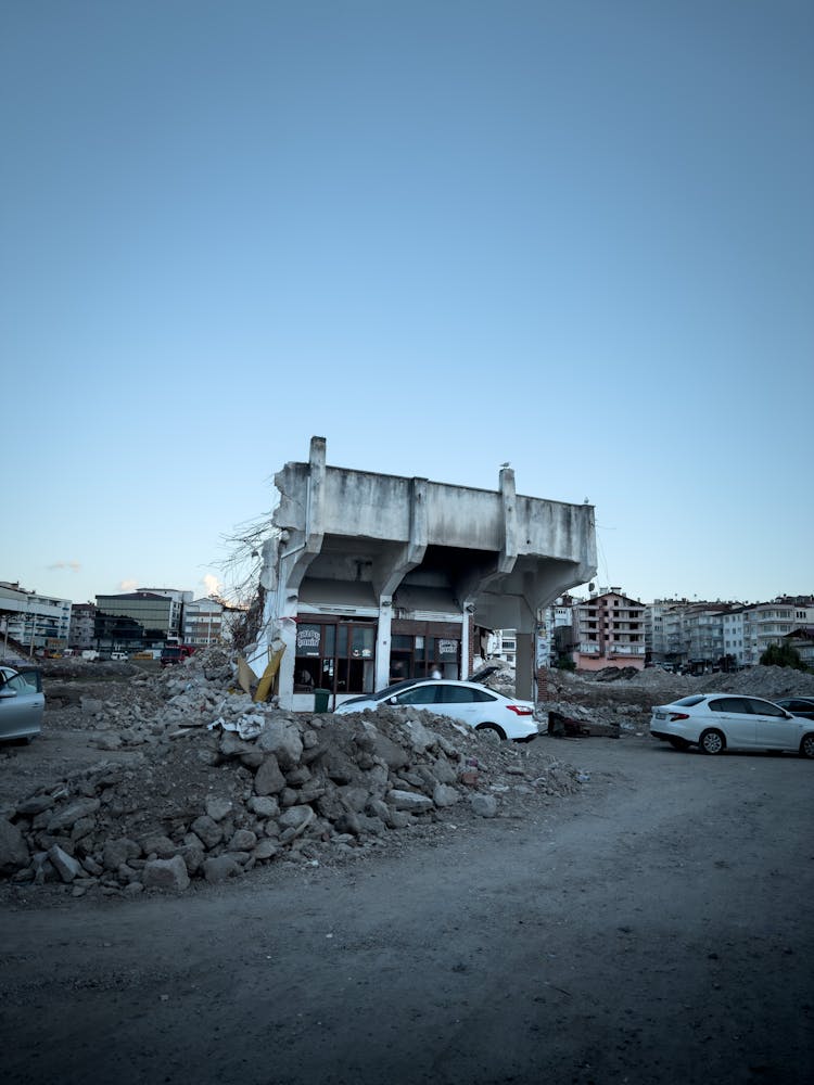 Photo Of A Destroyed Building 