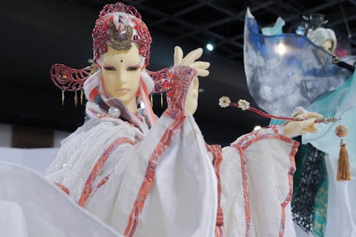 Decorated Mannequin with Jewelry