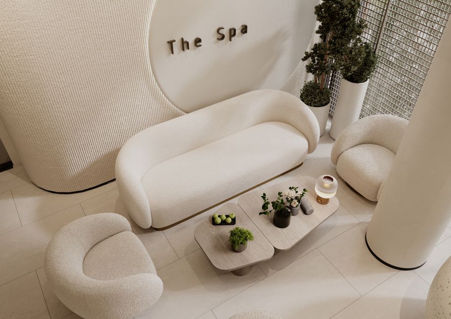 Sala de espera SYA Dental Spa