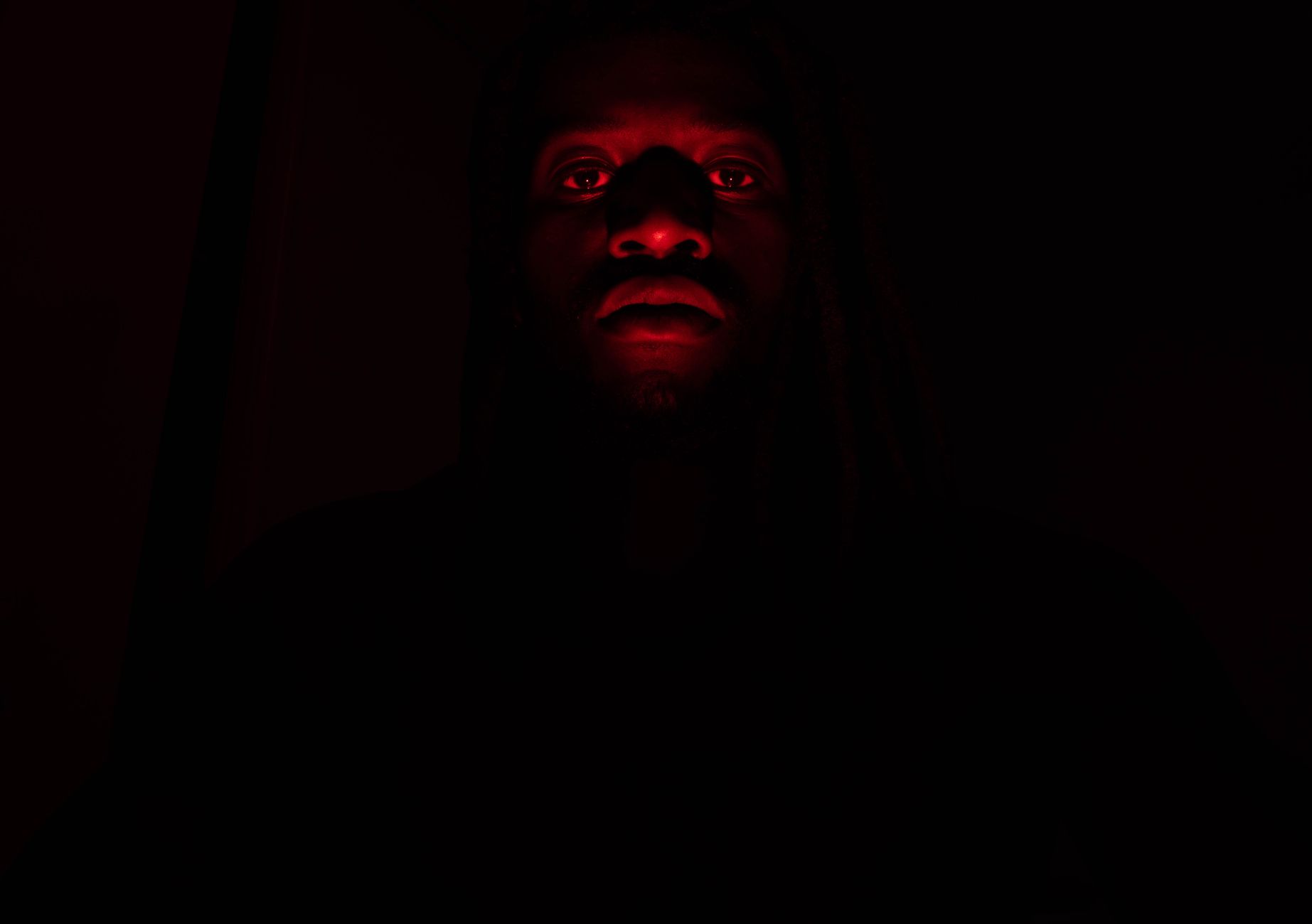 Single frame from an AI-generated Horror music video — abandoned building aesthetic