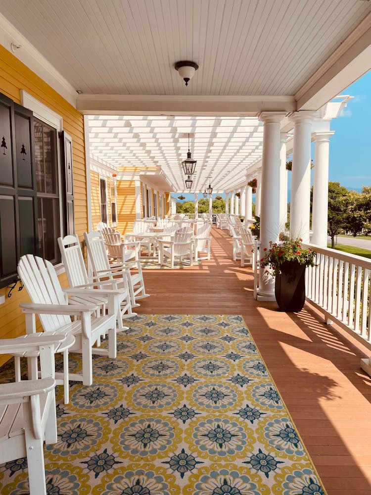 Patio Of Hotel