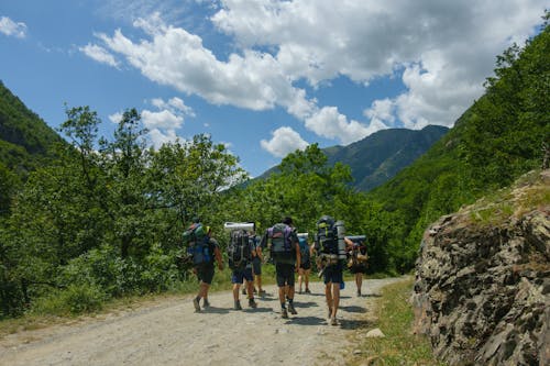 Foto d'estoc gratuïta de escalada, estiu, fent excursionisme