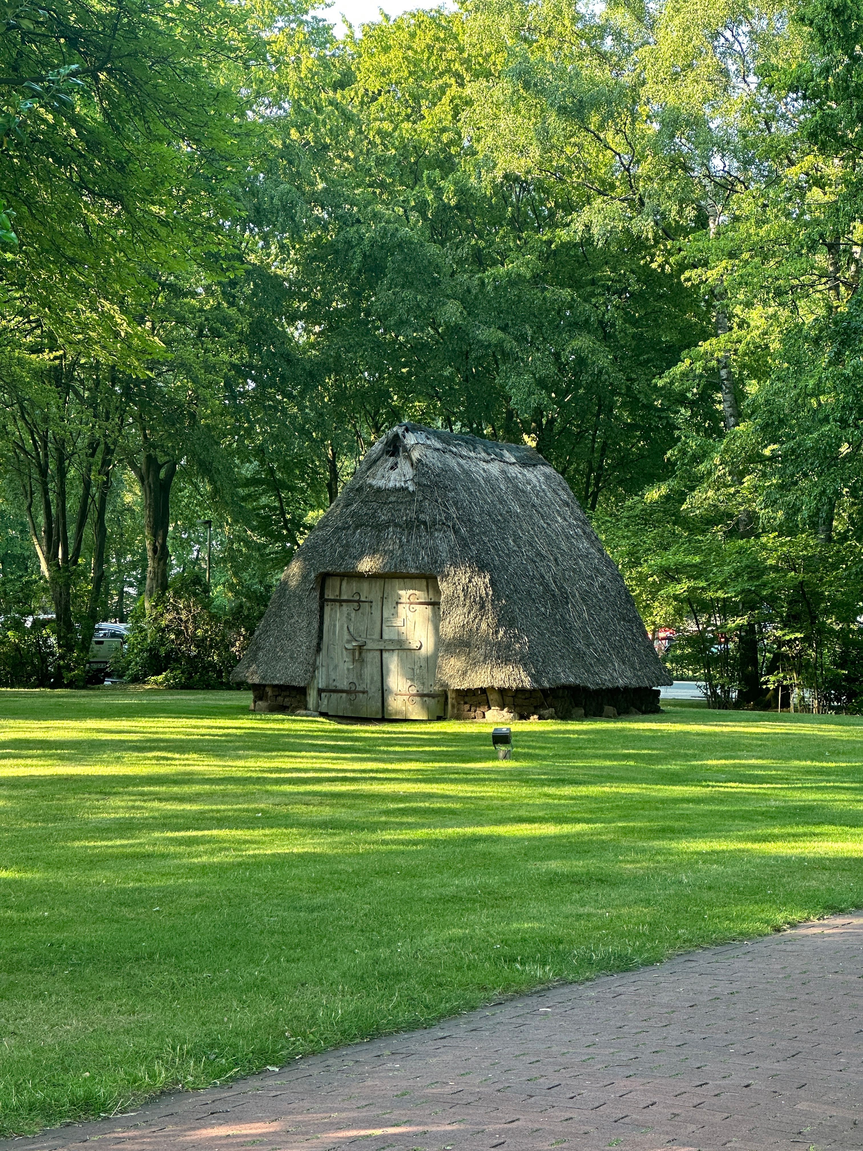 Straw Hut in Summer Green Park · Free Stock Photo