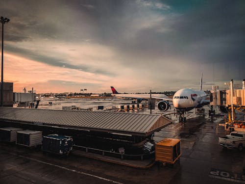 Imagine de stoc gratuită din aeronavă, aeroport, avion