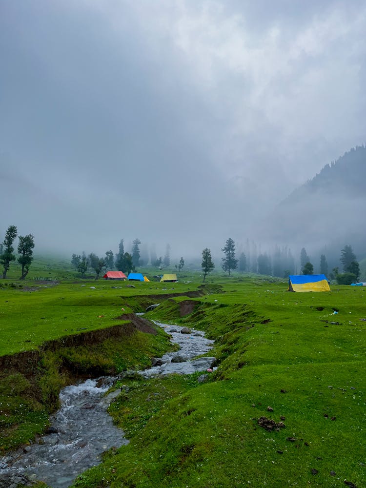 Camping By The River 