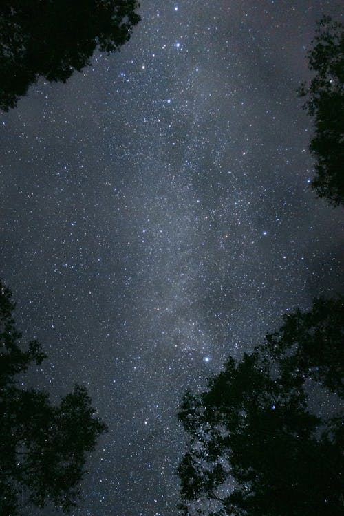Purple And Blue Night Sky Purple And Blue Night Sky