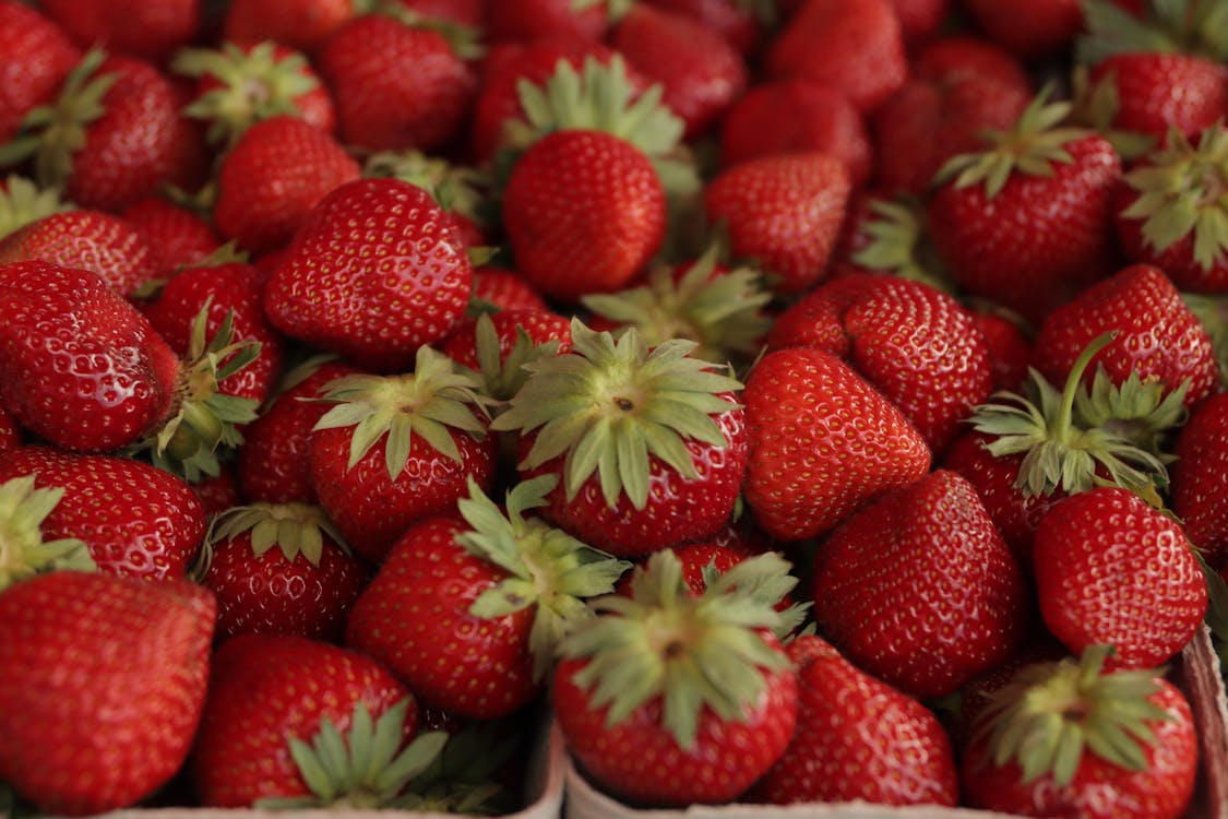 딸기, 무더기, 빨간의 무료 스톡 사진