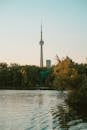 Silhouette of Toronto Skyline at Dusk