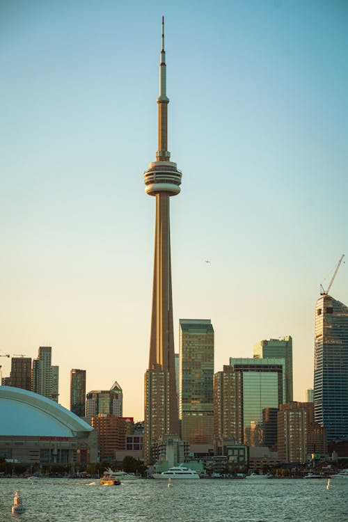 Toronto Skyscrapers at Sunset