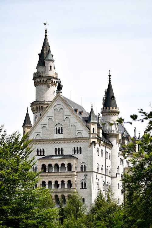 Free Neuschwanstein Castle Building Stock Photo