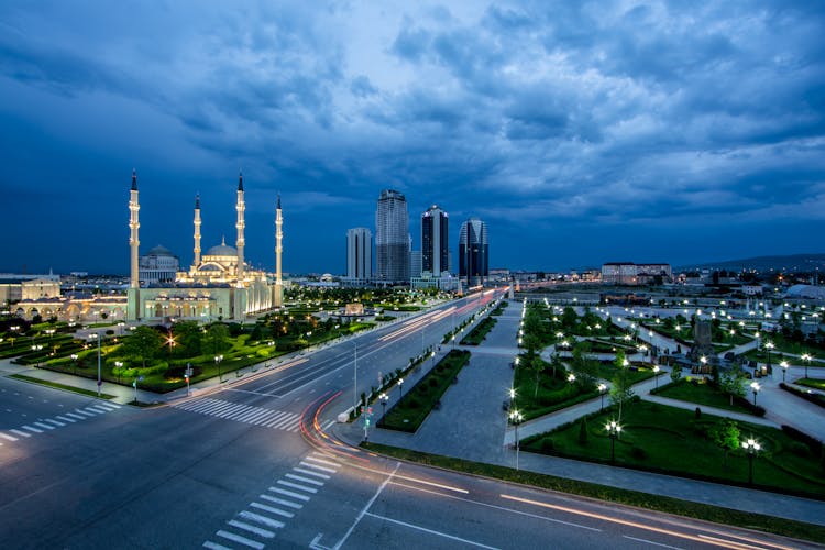 Akhmad Kadyrov Mosque In Grozny