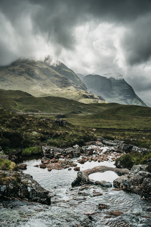 A Stream in Mountains