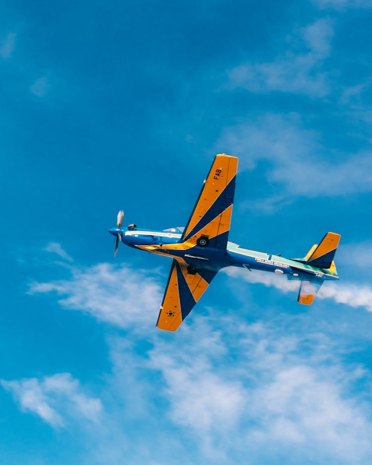 Acrobatic Airplane In Sky