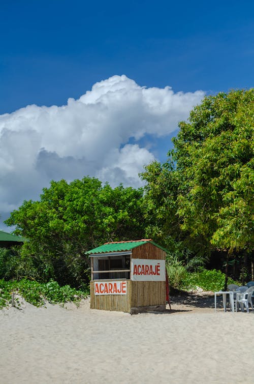 Wooden Stall on the Beach