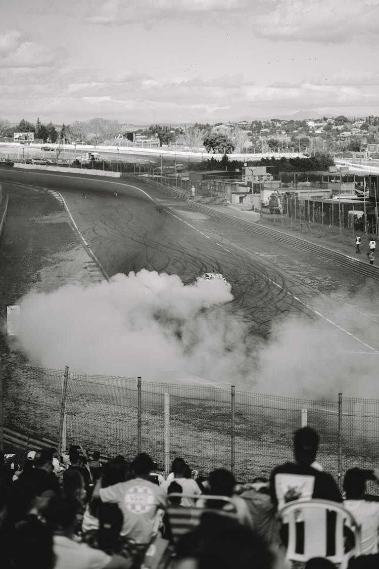 Drifting Competition On Circuit