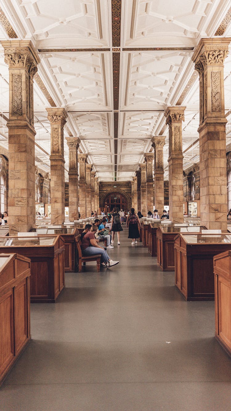 Interior Of Natural History Museum In London