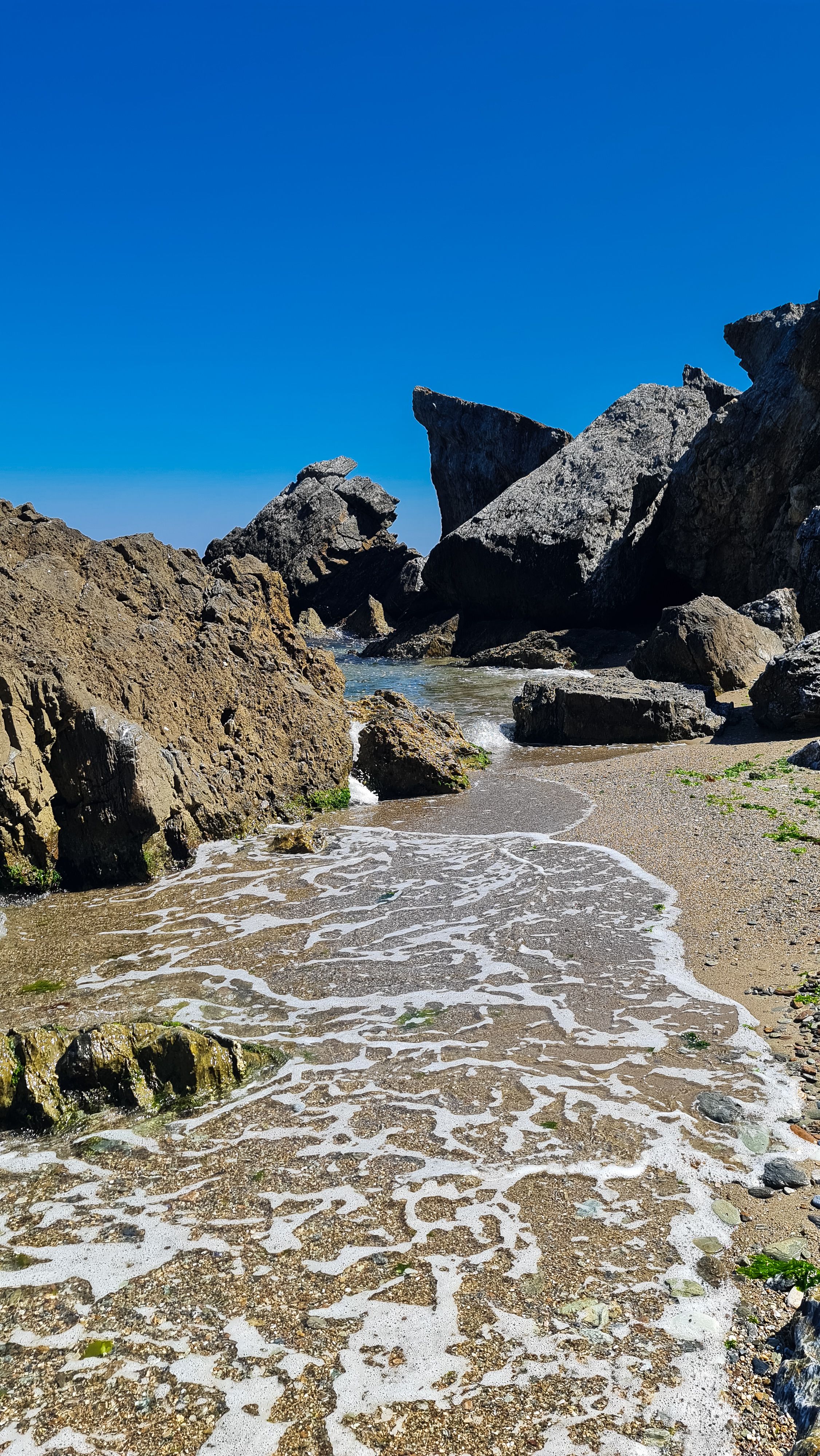 Rocks on the Beach · Free Stock Photo