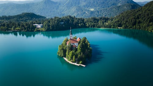 Imagine de stoc gratuită din biserică, călătorie, fotografie aeriană