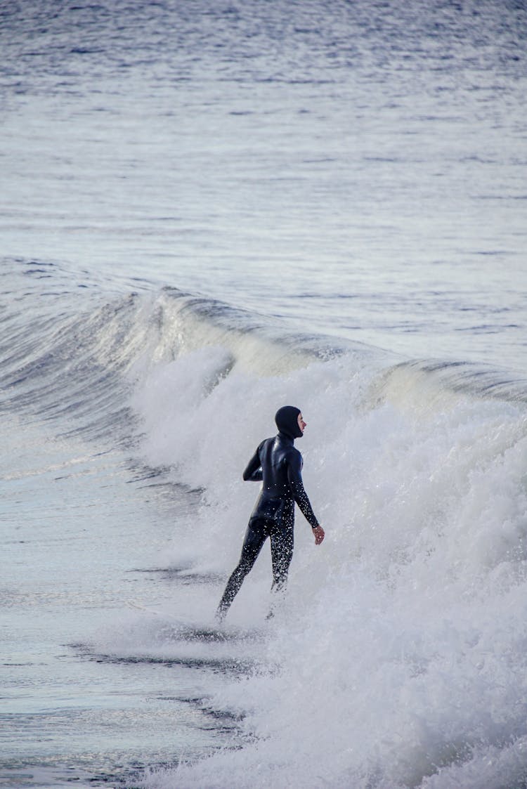 Surfer On Wave