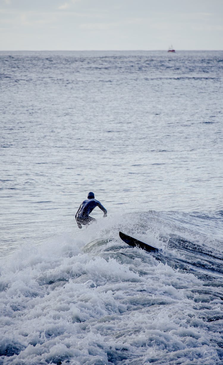 Surfer On Wave