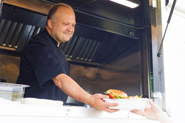 Hjemmesider til food trucks — örnek tasarım