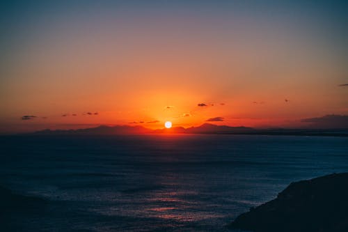 Kostenlos Landschaftsfoto Des Sonnenuntergangs Stock-Foto