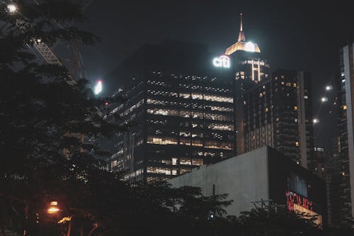 Free stock photo of business district, city, district