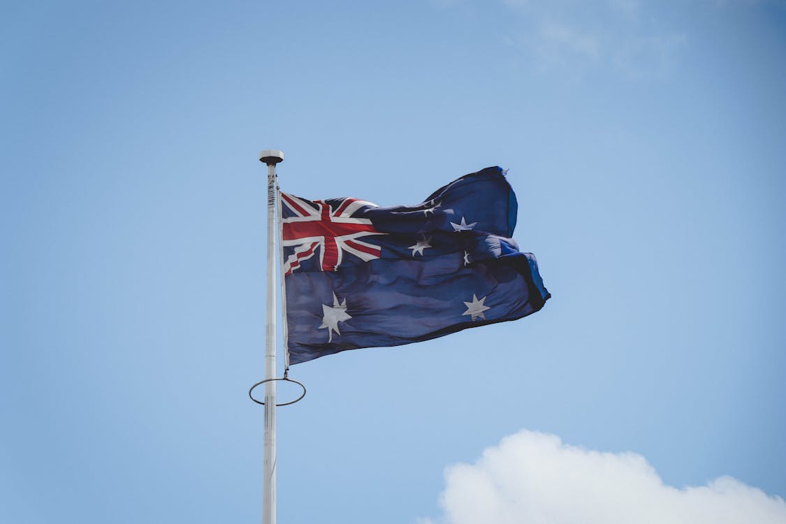grátis Bandeira Da Austrália Foto profissional