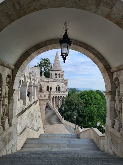 View of the Fishermans Bastion