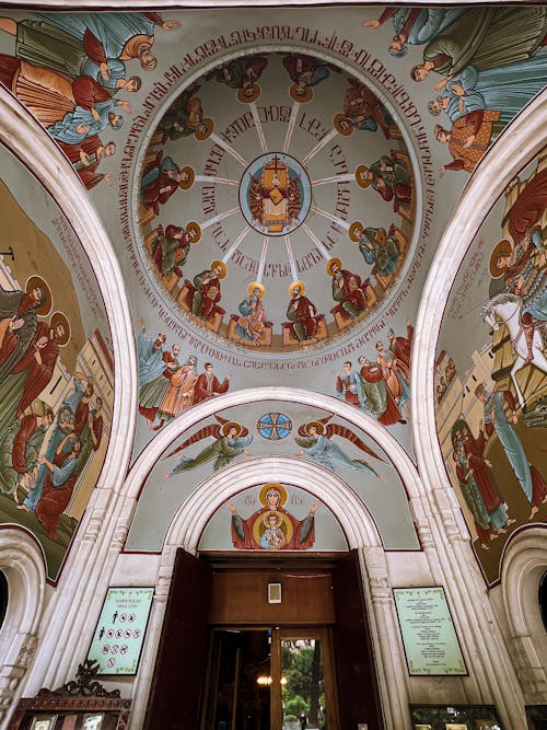 內部, 卡什维蒂教堂, 喬治亞州 的 免费素材图片