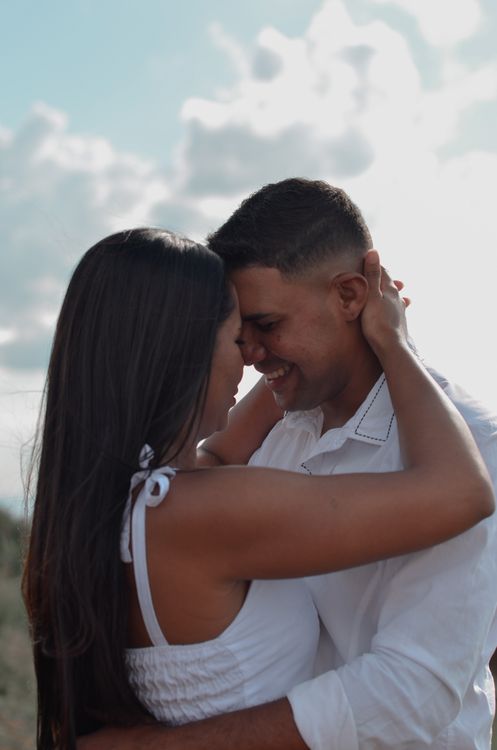 Couple Hugging and Embracing · Free Stock Photo