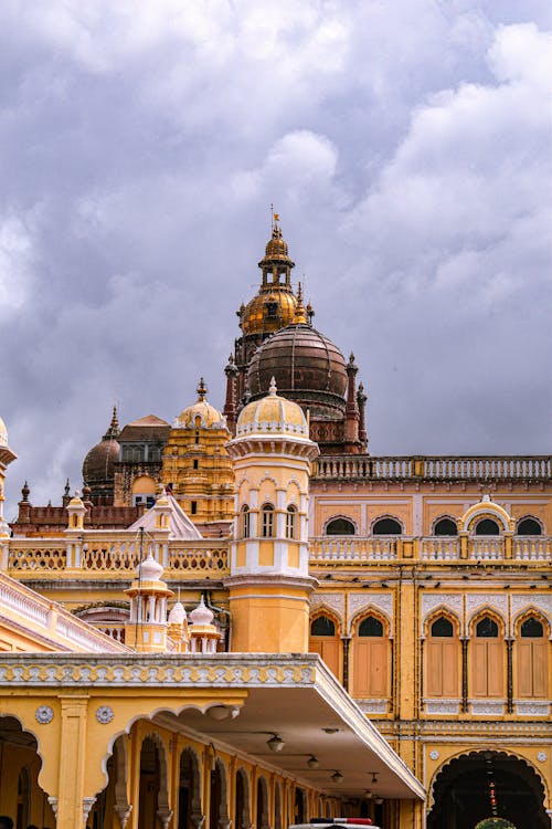 Foto stok gratis India, istana mysore, kemewahan