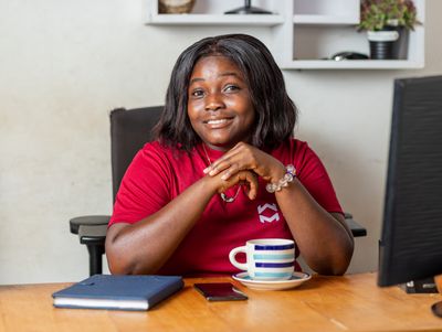 Portrait of Amara Okoye