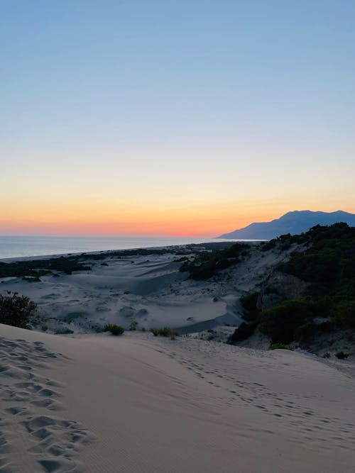 Sand Dunes at Dawn