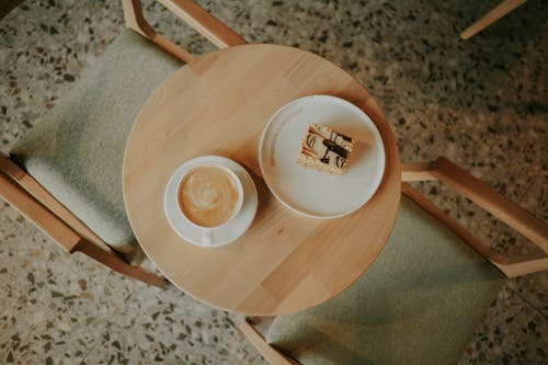 Gratis arkivbilde med bord, dessert, fugleperspektiv