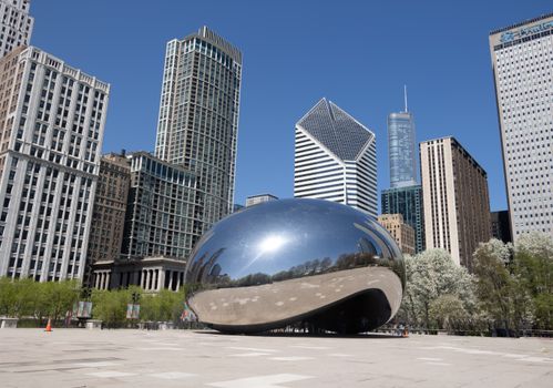 Millennium Park and Cloud Gate walk — Chicago
