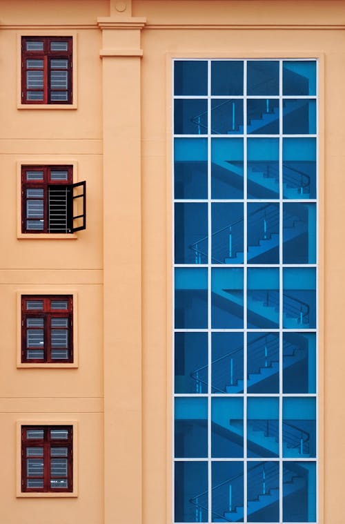 Facade of an Apartment Building 