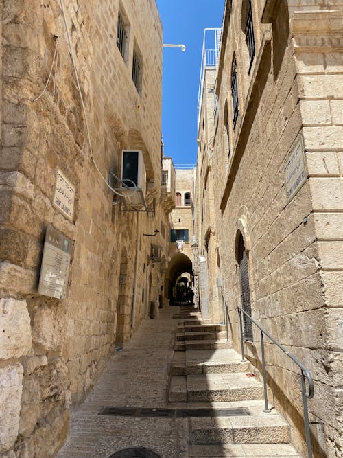 A Narrow Alley in an Ancient Town 