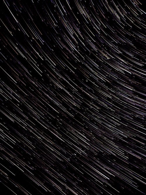 Time Lapse of Stars in the Night Sky