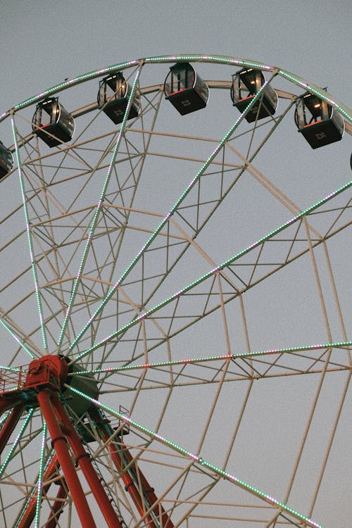 Gratis lagerfoto af forlystelsespark, himmel, karneval